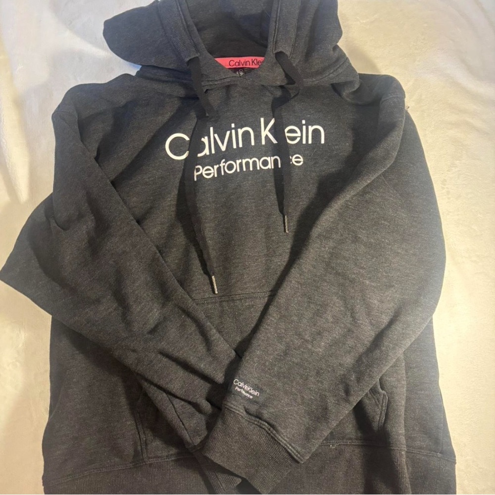 Calvin Klein Performance Men's Charcoal Hoodie